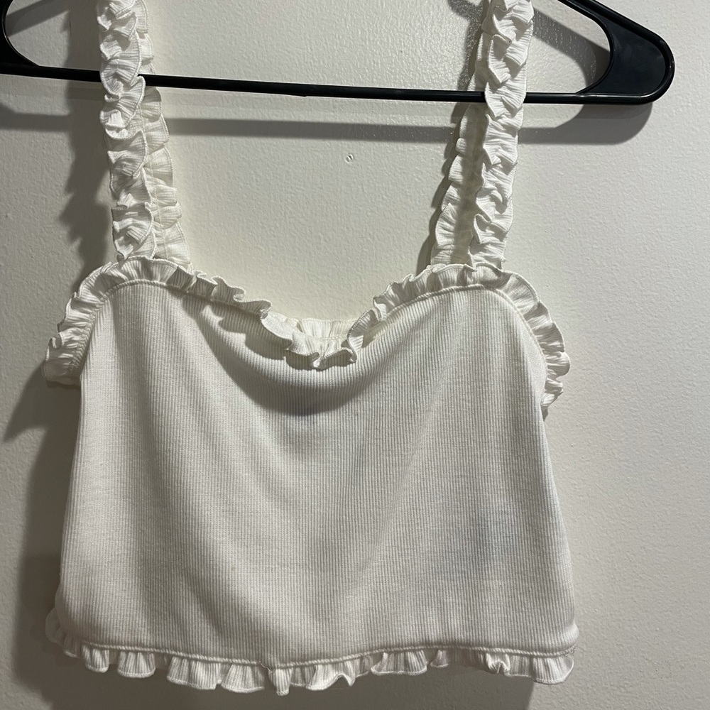 white tank top